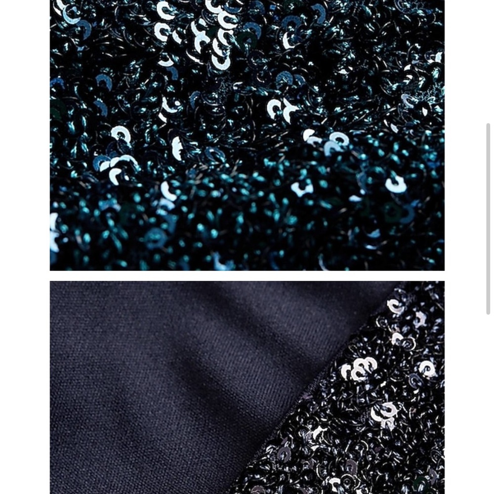 New Express Sequin Color Block Faux Wrap Tank- La… - image 5